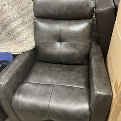Real Leather Recliner