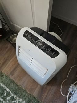 Portable air conditioner.