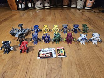 16 TRANSFORMERS BOT SHOTS LOT