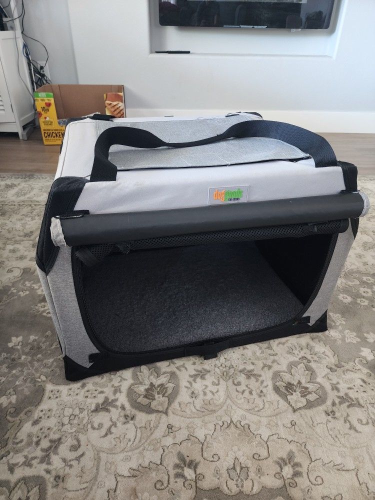 Dogs Crate/ Kennel And DogGoods Do Good The Foldable Travel Dog Crate
