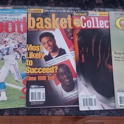 Old Past Issues BECKETT Baseball Football Basketball Golf Wrestling Value Magazines 67 In All $1 Each Or $50 For All