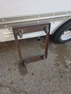 Heavy Duty Steel Rolling Cart Frame