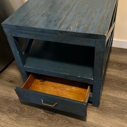 Solid Wood Storage Table