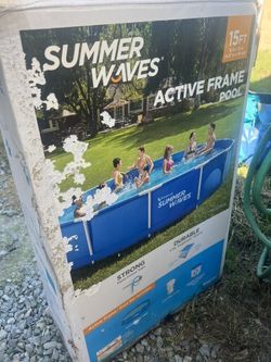 Pool Frame /pump/filters/pool