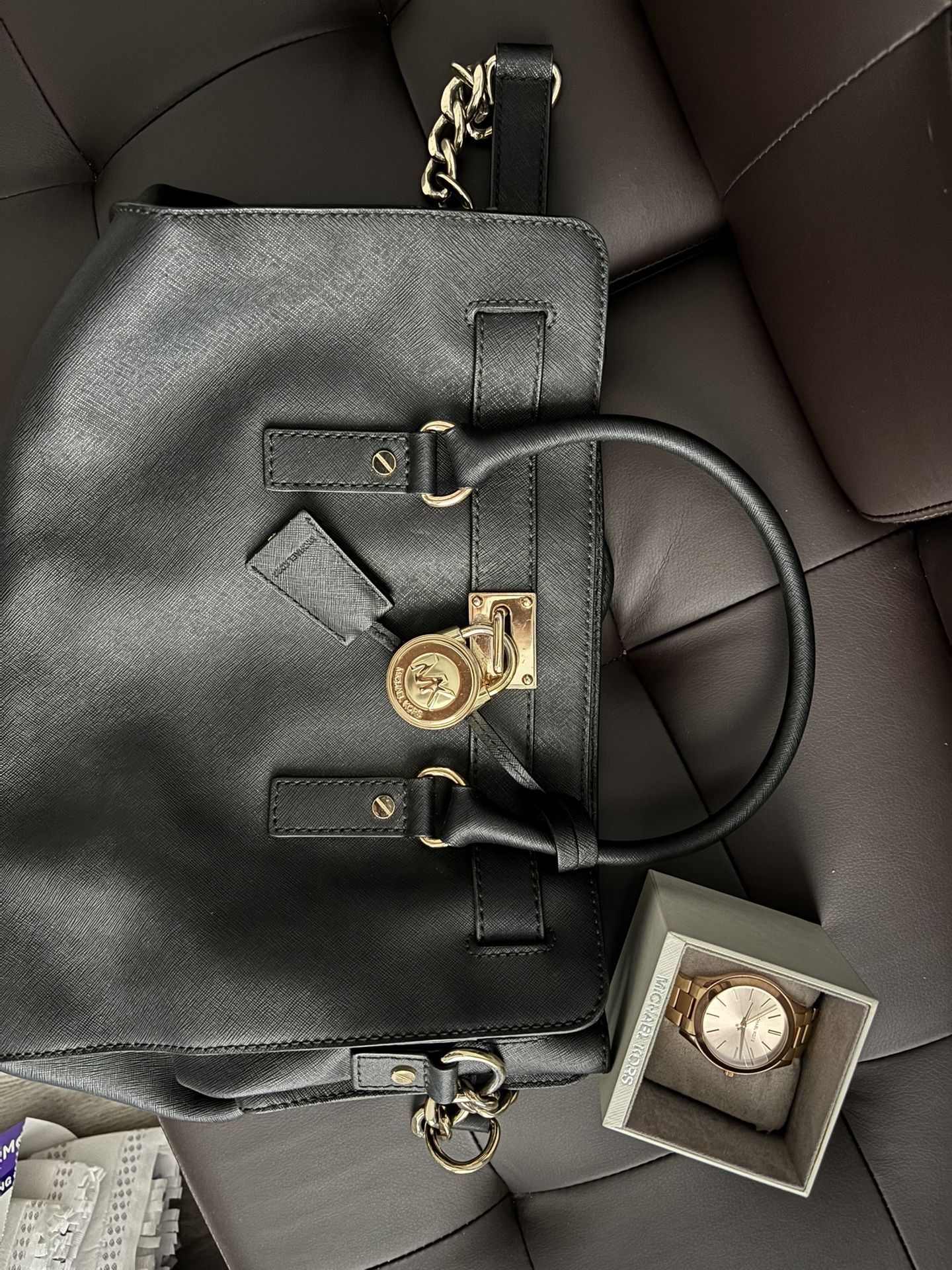 Michael Kors Women’s Purse And Watch 