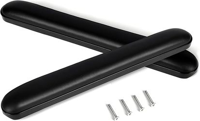 Universal Wheelchair Armrest Pad - Comfot Foam Cushion (14 Inch Total Length) - Ergonomic Replacement for Wheelchairs & Transport Chairs