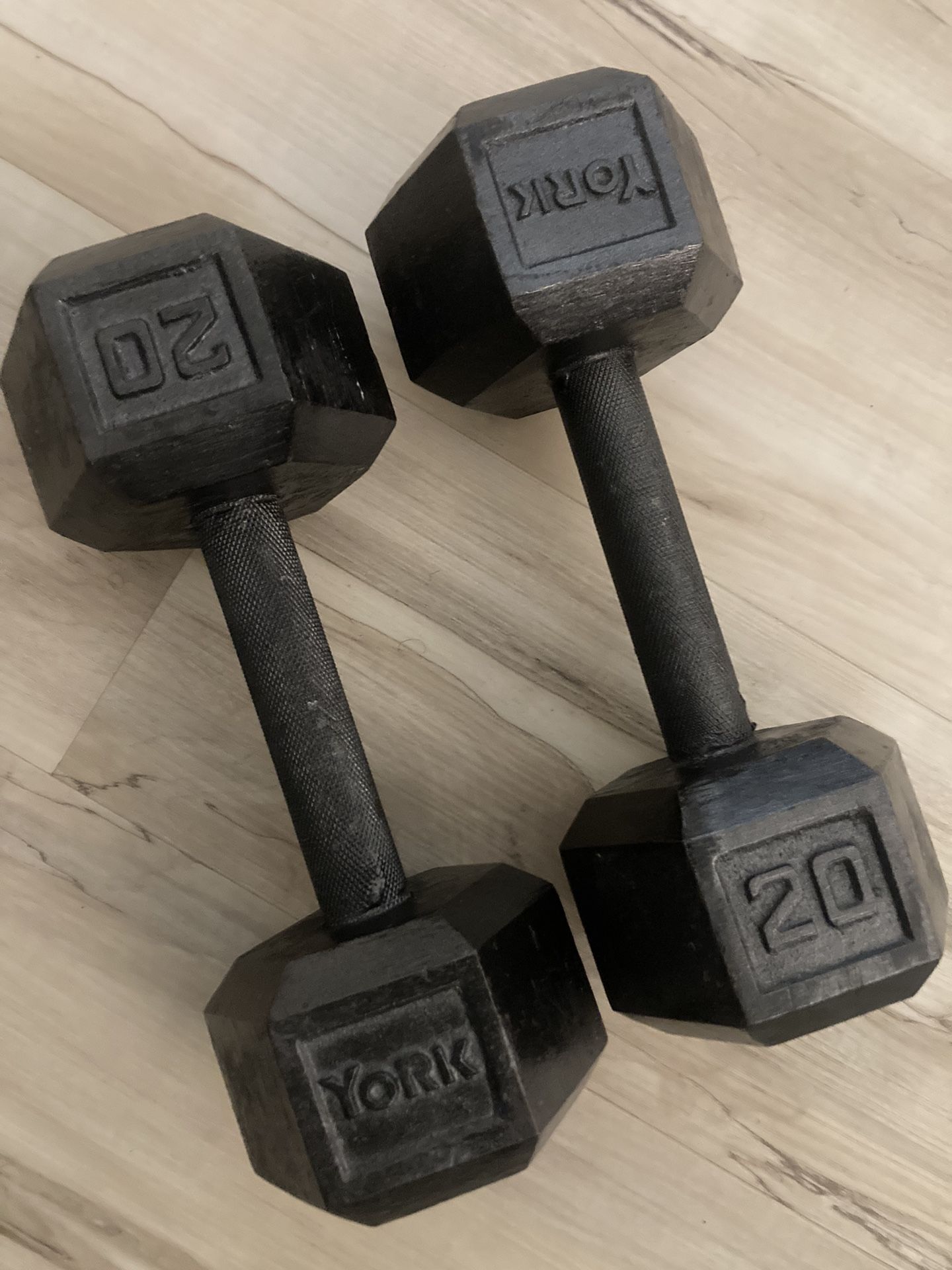 Two 20lb Dumbbells 