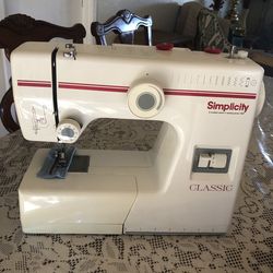 Professional Simplicity Sewing Machine Model S-02 No Power Cord Was Working before Missing The Cord