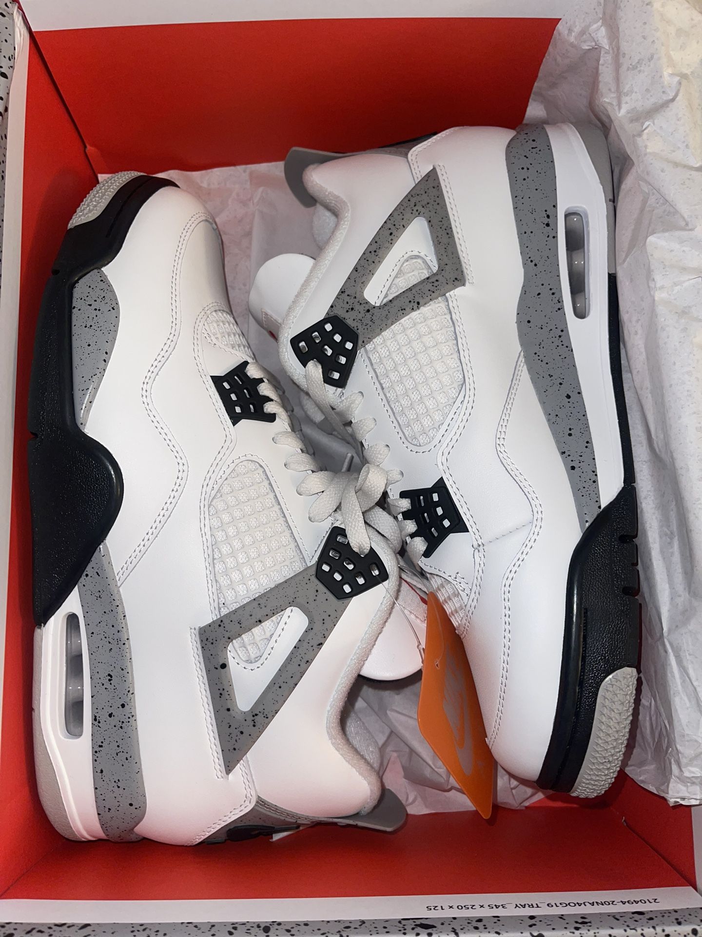 Air Jordan 4 Retro OG 'White Cement' 2025