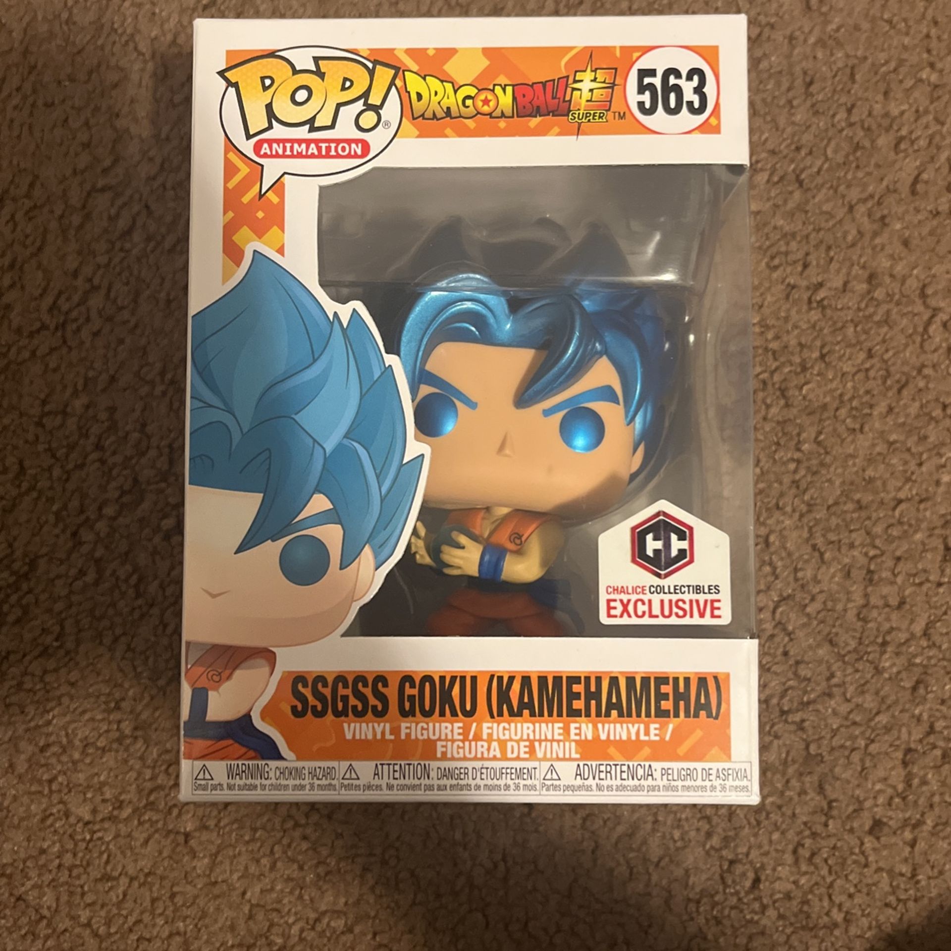SSGSS Goku Chalice Collectibles Exclusive