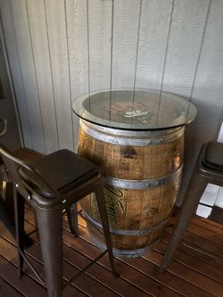 Outside table and chairs