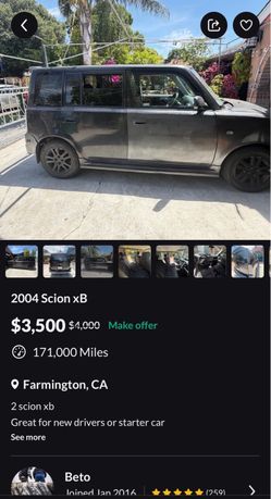 2005/2004 Toyota scion xb