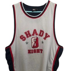 Vtg RARE Eminem - Shady Ltd Basketball Jersey 90s Vintage 2xl Xxl 