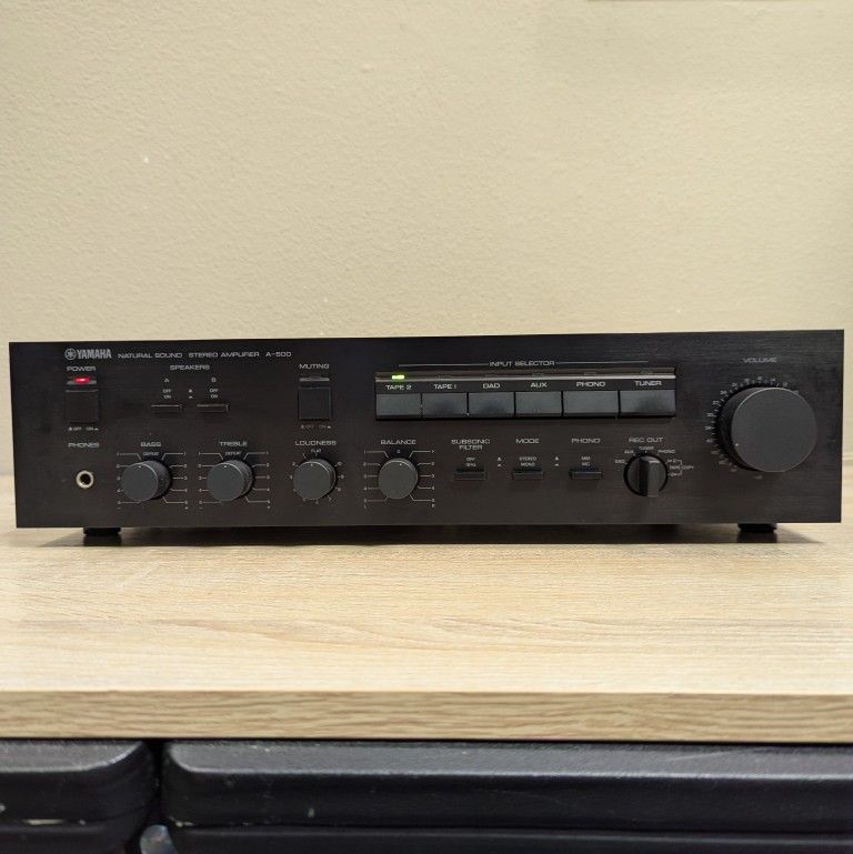 Yamaha A-500 Natural Sound Integrated Stereo Amplifier