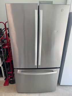 3 door stainless Fridge ($750)