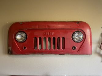 Jeep Grill Decor