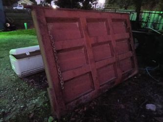 Gate for dump box