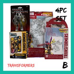 NIB Transformers 4pc Gift Set B
