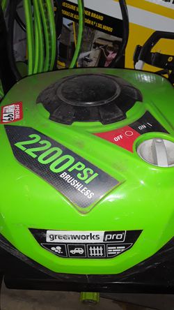 Greenworks 2200 PSI BRUSHLESS PRESSURE WASHER