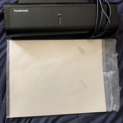 Lamination Machine With Sheets 
