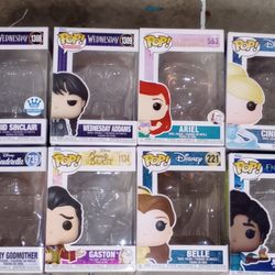 8x Eight Disney Princess Funko Pop Arieff Box Only!!!