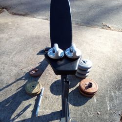 Weight Bench +Weights 60.00