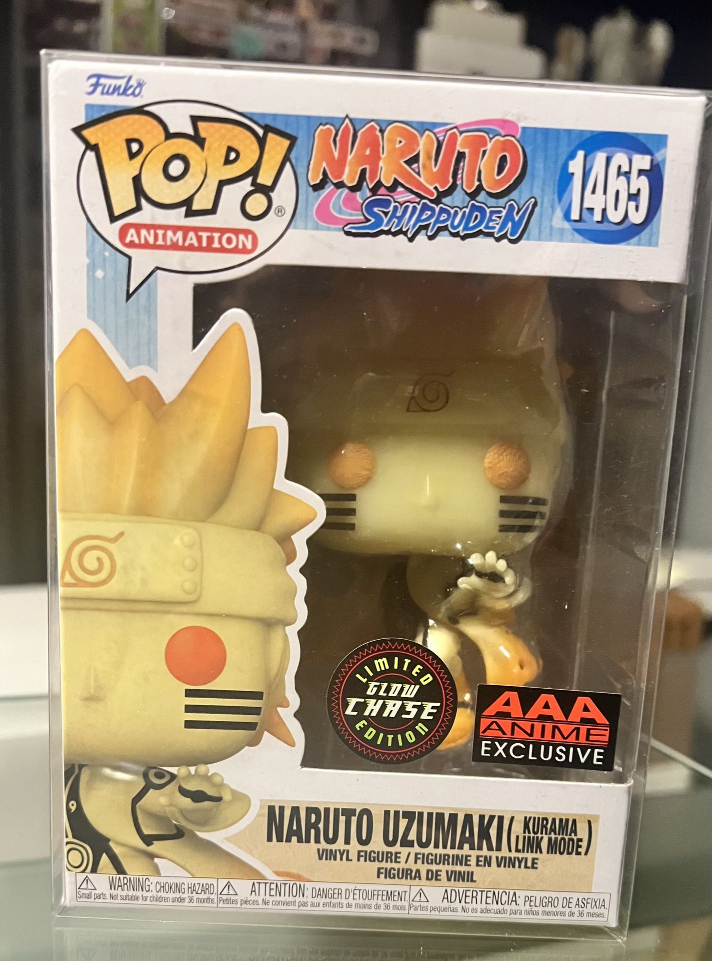 Naruto Kurama Link Mode Chase Funko Pop