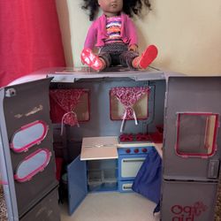 American Girl Doll and Our Generation Camper 