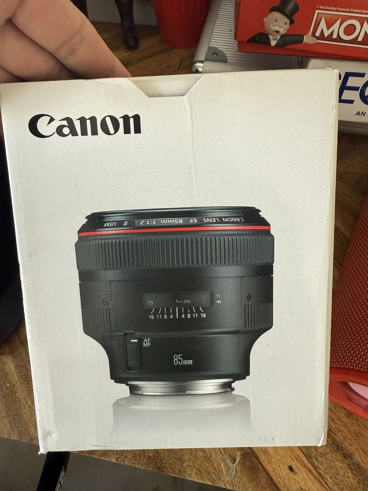 Canon EF 85mm 1.2 ii