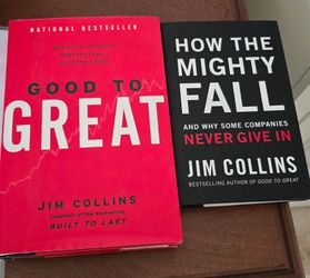 Jim Collins 2-Book Set: Good to Great & How the Mighty Fall