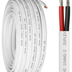 10 Gauge Marine Wire,10 AWG 50ft Duplex Marine Grade Wire Copper