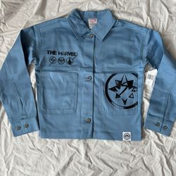 Disney Parks The Marvels Avengers Brand New Girls Jacket NWT 