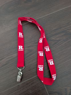 Brand New Rutgers Lanyard (red, suitable for name tags)