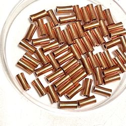 20 Copper Pinch Beads