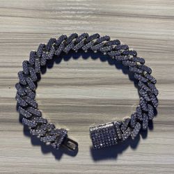 12mm Cuban Chained Bracelet