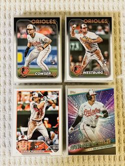 Baltimore Orioles 135 Card Baseball Lot!
