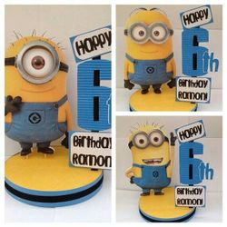 Centro de mesa Minions