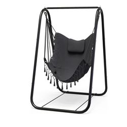 G TALECO GEAR Hammock Chair with Stand,Heavy-Duty and Rustproof Hanging Chair with Stand,Hammock Swing Chair Stand,for Indoor Outdoor ( W25)