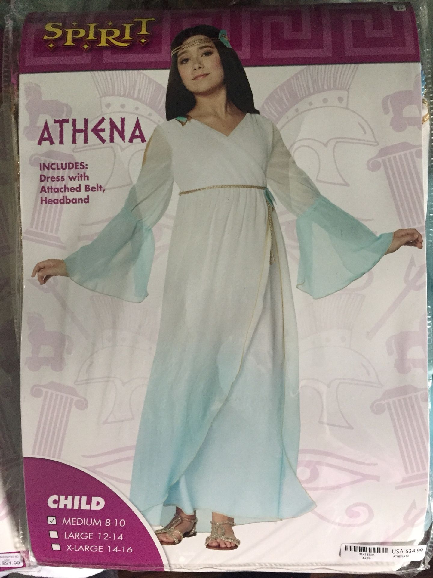 Halloween costumes -Athena and Roman Princess