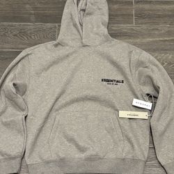 Grey Essentials Hoodie