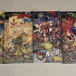 SPAWN KILLS EVERY SPAWN (2024) #1-5 COMPLETE IMAGE COMICS Plus #1 B Cover