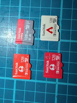 4 nintendo switch memory cards 128 gb