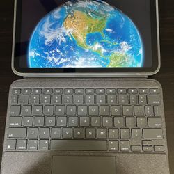 10th Edition iPad With Logitech case and Pen