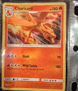 Charizard Holo Rare (5/18) Detective Pikachu Set - NM Condition