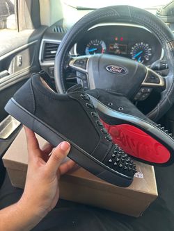 Christian Louboutin suede