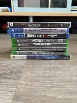 Sealed Xbox & PlayStation Video Games