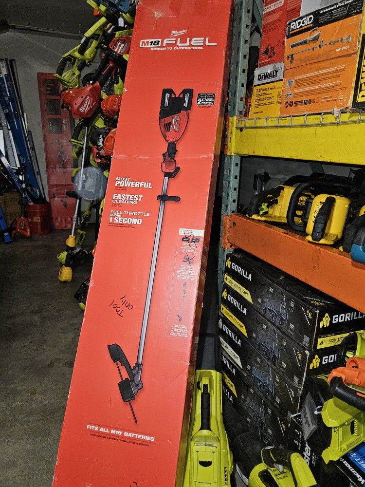 MILWUAKEE M18 FUEL BRUHLESS DUAL BATTERY 17"IN