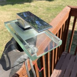 Single Handle Single Hole Widespread Waterfall Faucet