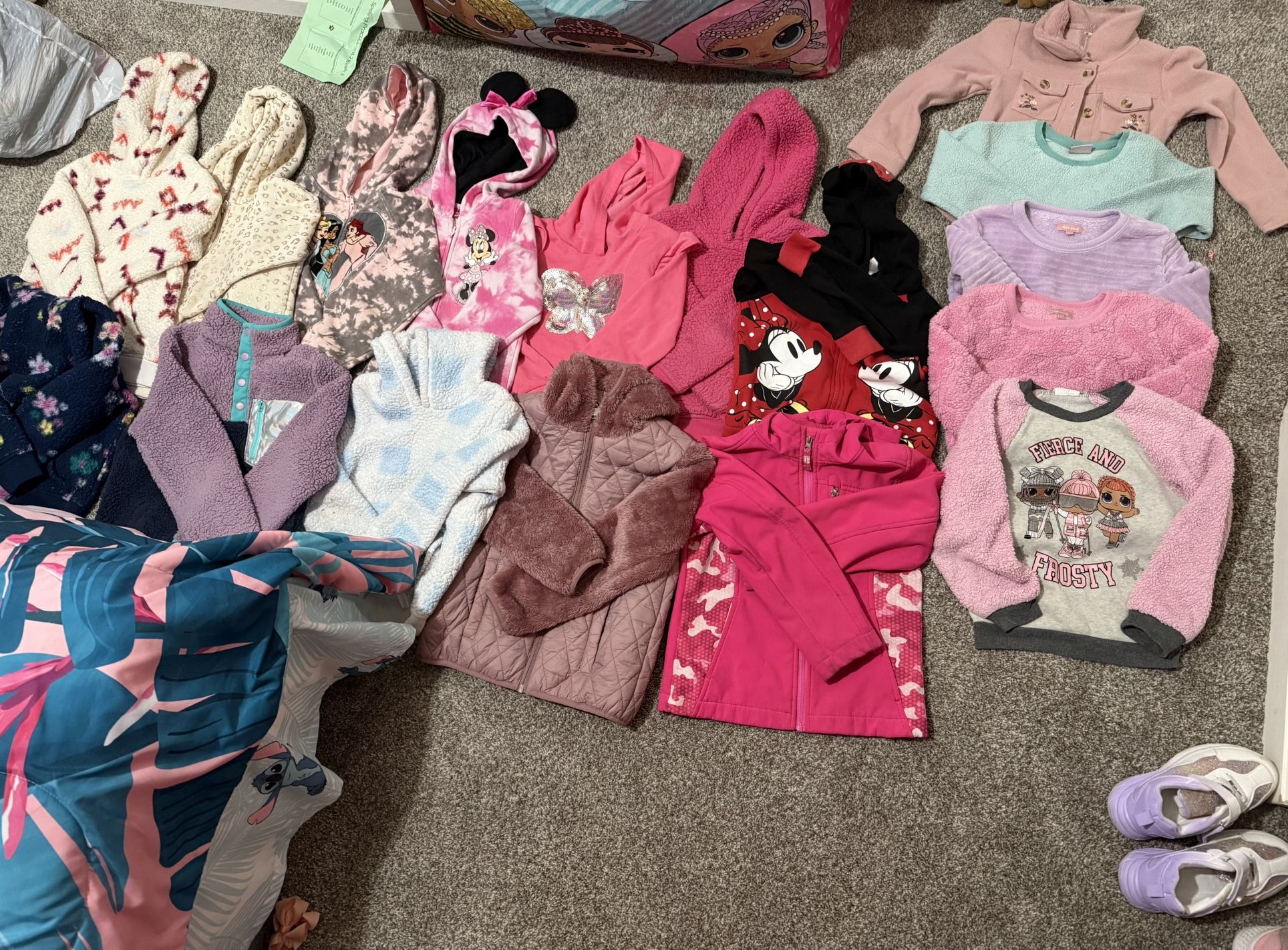 Girls Clothing Sweater/Rain Jacket 