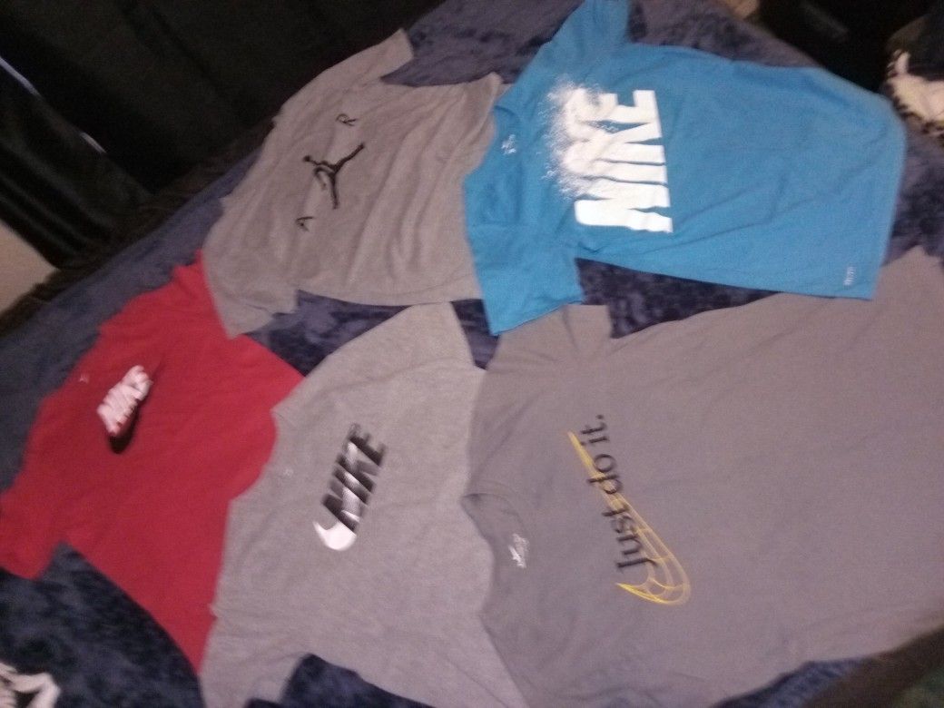 Boys Nike And Jordan Shirts